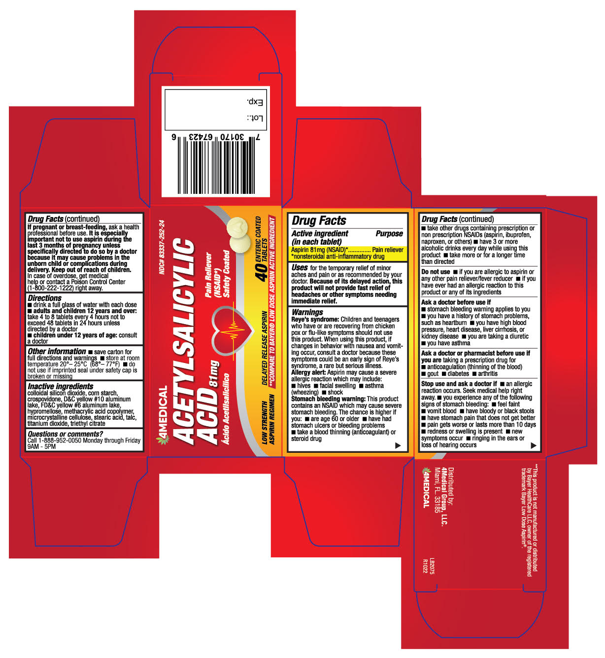 Acetylsalicylic Acid Coated
